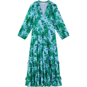 LK Bennett Eleanor Recycled Polyester Tiered Dress